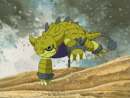 Armadillomon - Digimon Masters Online Wiki - DMO Wiki