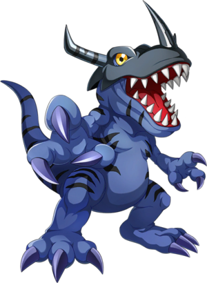 Greymon (Blue) New Century.png