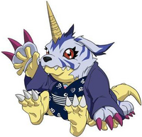 Gabumon yukata.png