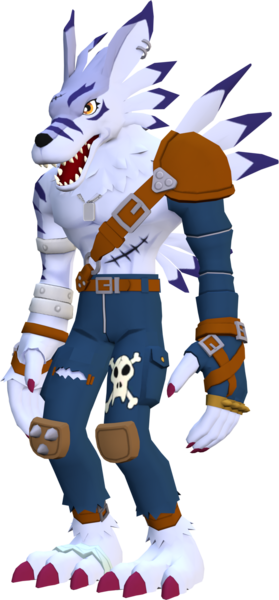 File:Were Garurumon Model SC.png