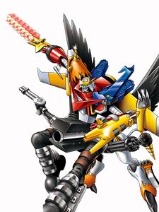 Shoutmon X5B - Wikimon - The #1 Digimon Wiki