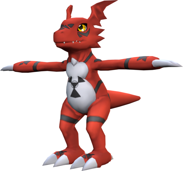 File:Guilmon Model Encounters.png