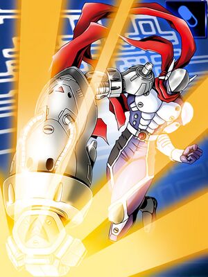 Justimon Accel Arm - Wikimon - The #1 Digimon wiki