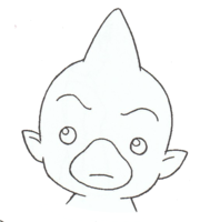 Weekly Prompt] What do we think that is on Bokomon's face? I've always seen  it as a beak but the Digimon Wiki describes it as a mouth with fur. For  that matter