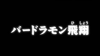 バードラモン飛翔 ("Birdramon Soars {{{transjp2}}}")