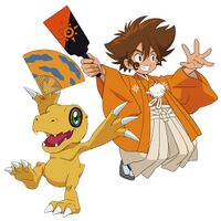 Yagami taichi agumon newyear.jpg