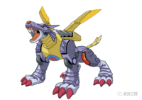 Roco Kingdom Metal Garurumon 1.png