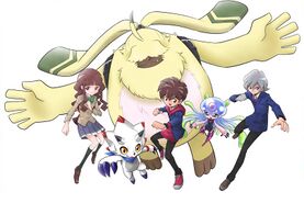 Characters appearing in Digimon Ghost Game Anime