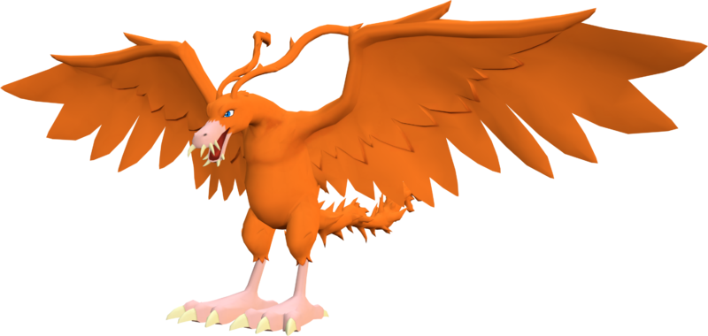 File:Birdramon Model SC.png