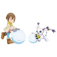 Yagami hikari tailmon wintertheme.jpg