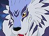 "The Blue Wolf! Garurumon "