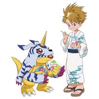 Ishida yamato gabumon yukata.jpg