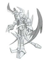 Greyknightsmon sketch super xros wars3.png