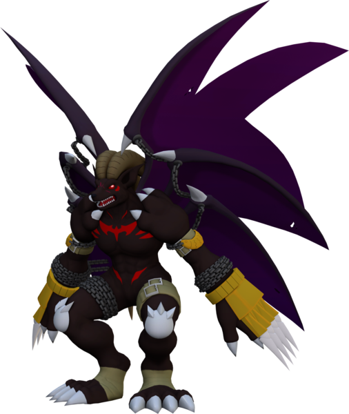 File:Belphemon Rage Mode Model DSR.png