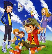 Digimon Frontier promo art