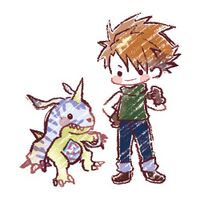Ishida yamato gabumon graffart.jpg