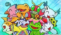 GV#76: Digimon World 1, 2 e 3 - Palmon No Seu Kunemon