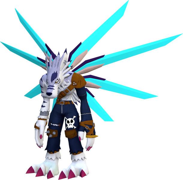 File:Were Garurumon SM Model DSR.png