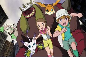 Digimon Adventure 02: Vol. 1: Digimon Hurricane Landing!!/Vol. 2: Transcendent Evolution!! The Golden Digimentals promo