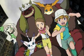 Digimon Adventure 02: Vol. 1: Digimon Hurricane Landing!!/Vol. 2: Transcendent Evolution!! The Golden Digimentals promo