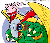 Koromon parrotmon digimonweb.png