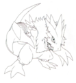 Bulcomon lineart.png