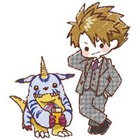 Ishida yamato gabumon graffart adventure25th.jpg