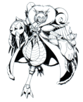 Rasielmon lineart2.png