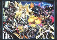 Alphamon: Ouryuken - Wikimon - The #1 Digimon wiki  Digimon, Digimon  adventure tri, Digimon digital monsters