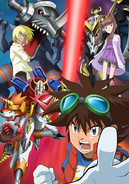 Digimon Xros Wars promo art