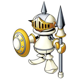Knight Chessmon (White) - Wikimon - The #1 Digimon wiki
