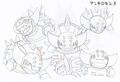 DA02 Ankylomon lineart.jpg