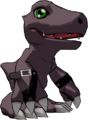 Agumon (Black) DSAM Model.png