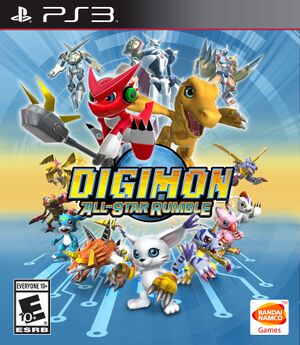 Digimon All-Star Rumble Box Art
