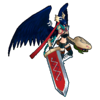 Mervamon xros up digimon rpg model.png