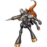 Knight Chessmon (Black) - Wikimon - The #1 Digimon wiki