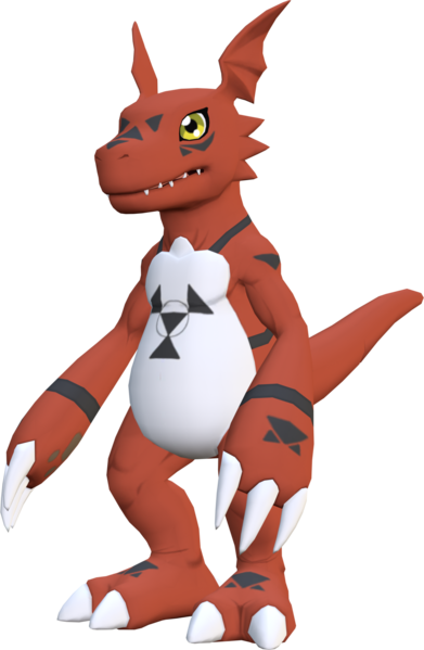 File:Guilmon Model SC.png