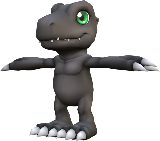 File:Agumon Black Model Encounters.png