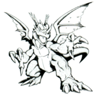 Coredramon blue 20th sketch1.png