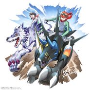 Illustration for Digimon Story: Time Stranger by Tonamikanji