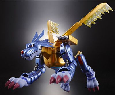 metal garurumon model