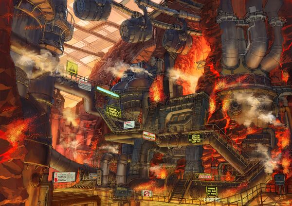 Boncano Volcano - Wikimon - The #1 Digimon wiki