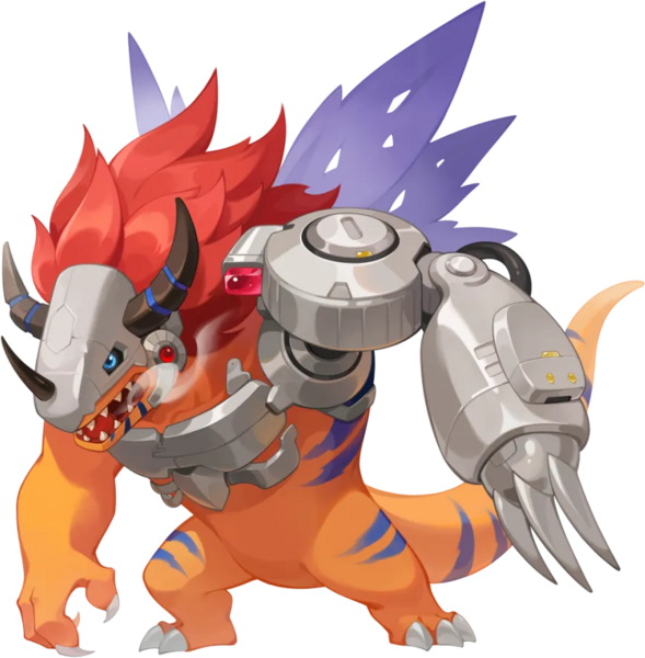 File:Fantasy Westward Journey Metal Greymon.png