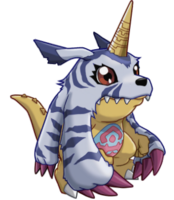 Gabumon battle survive.png