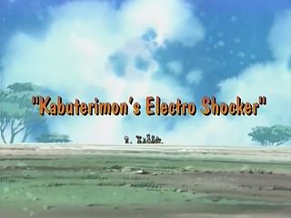 Kabuterimon's Electro Shocker)