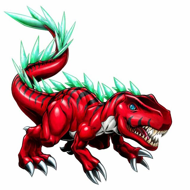 Tyranomon (X-Antibody) - Wikimon - The #1 Digimon wiki