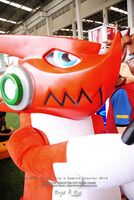 Shoutmon mascot thailand.jpg