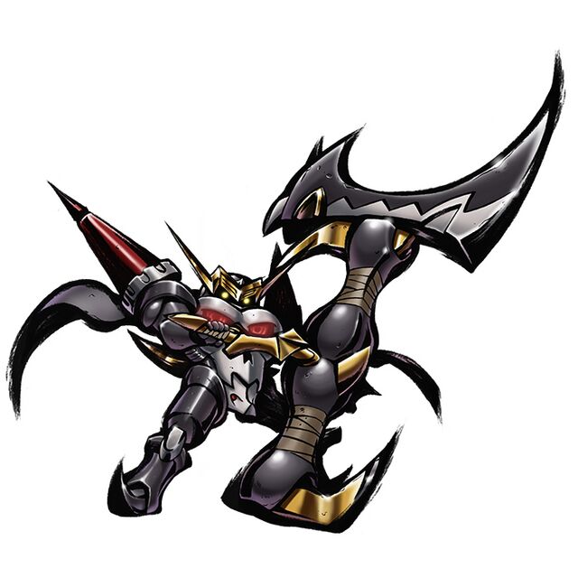 Skull Knightmon: Big Axe Mode - Wikimon - The #1 Digimon wiki