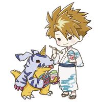 Ishida yamato gabumon graffart yukata.jpg