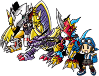 Wargreymon metalgarurumon fladramon akira art dw2.png